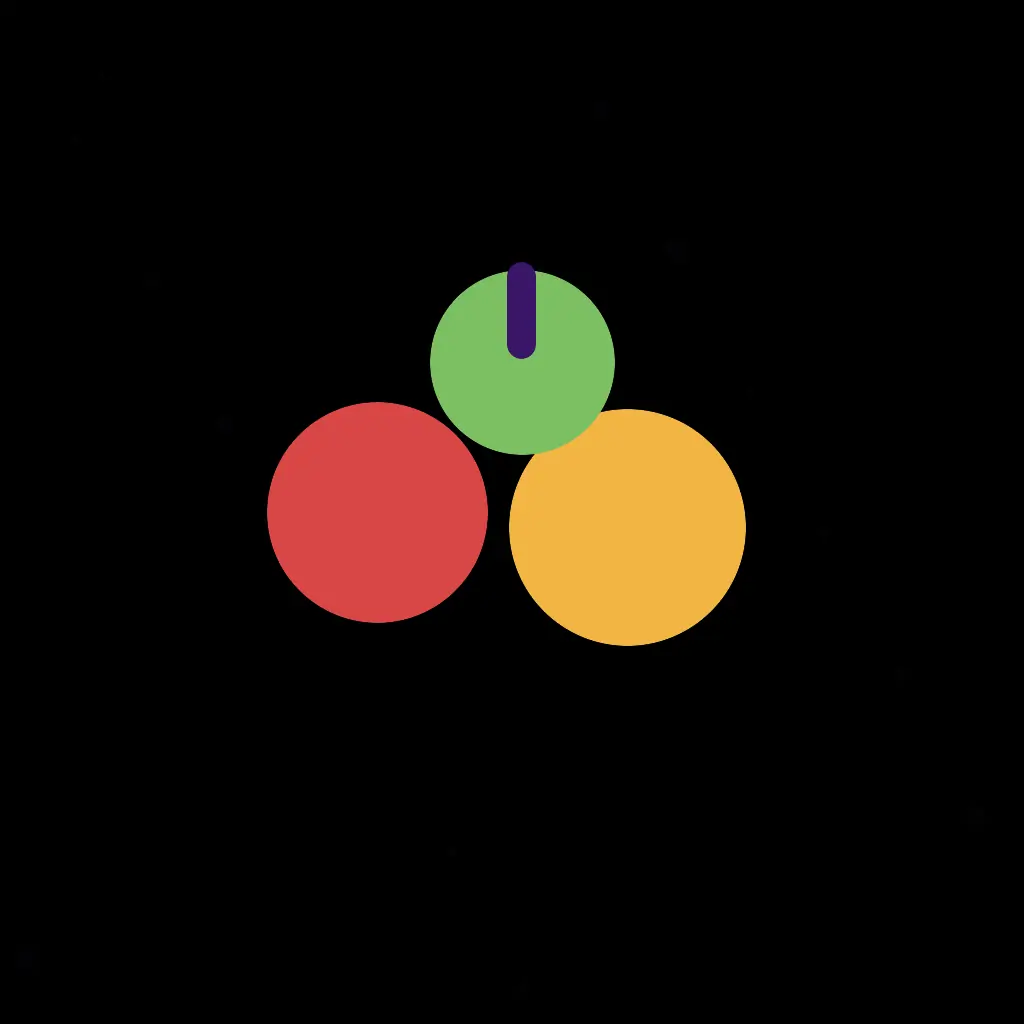 Tessera Betroom con tema frutta classica stilizzata